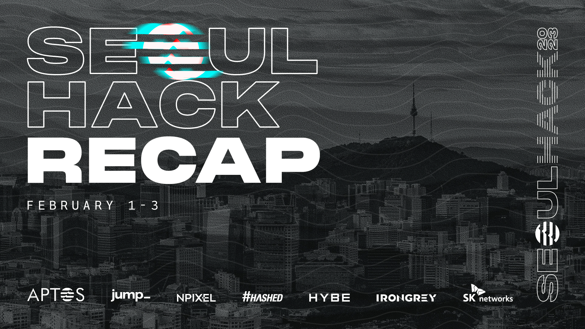 Aptos Seoul Hack 2023 Recap poster artwork