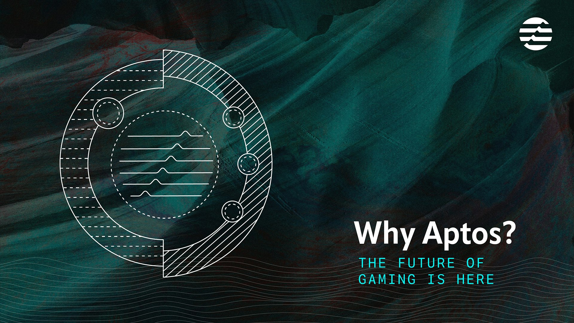 Why Aptos? The Future of Gaming is Here poster artwork
