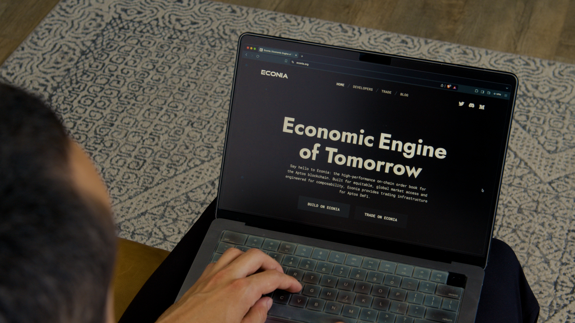 photo of econia website